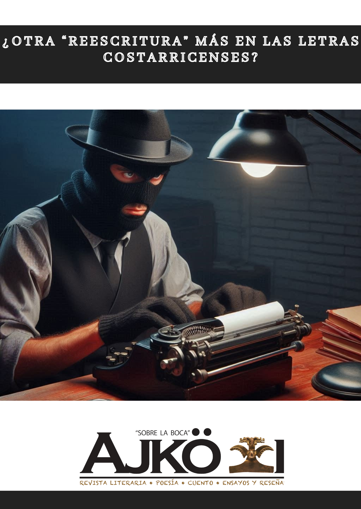 ¿OTRA “REESCRITURA” MÁS EN LAS LETRAS COSTARRICENSES? (Extensión de una posible red de tráfico cultural)